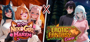 My Own Neko Girl Harem x Erotic Fantasy Camp banner